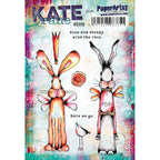 Paper Artsy Kate Crane Cling Stamps kc019