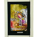 Paper Artsy Kate Crane Cling Stamps kc019 robin