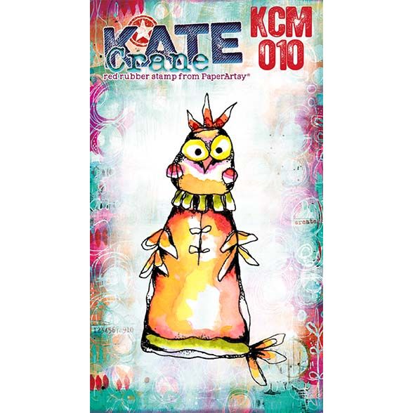 Paper Artsy Kate Crane Mini Cling Stamp kcm010