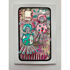Paper Artsy Kate Crane Mini Cling Stamp kcm019 believe characters