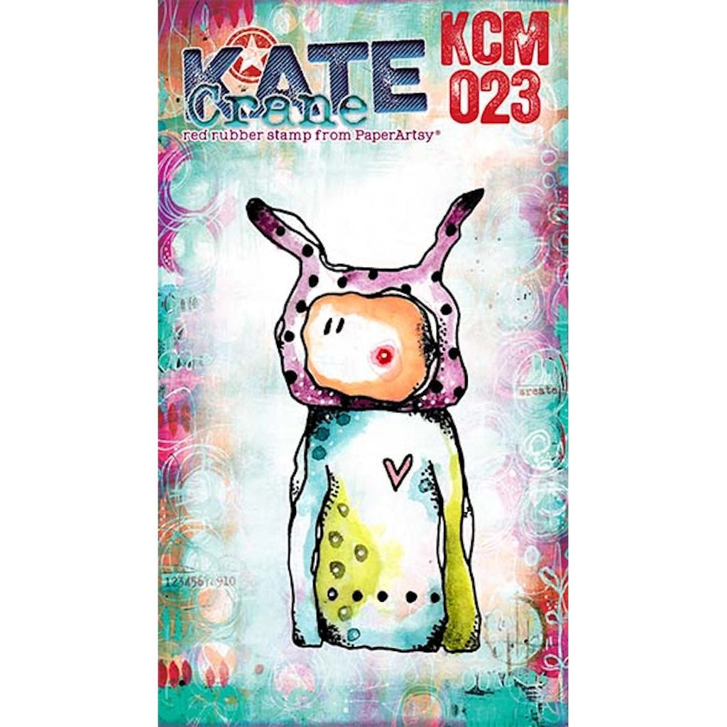 Paper Artsy Kate Crane Mini Cling Stamp kcm023
