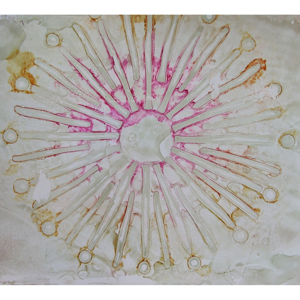 Paper Artsy Kate Crane Stencil 467 flower