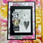 Paper Artsy Lynne Perrella Cling Stamps lpc071 my heart