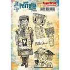 Paper Artsy Lynne Perrella Cling Stamps lpc072