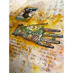 Paper Artsy Lynne Perrella Cling Stamps lpc075 palmistry