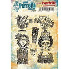 Paper Artsy Lynne Perrella Cling Stamps lpc076