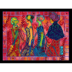 Paper Artsy Lynne Perrella Cling Stamps lpc080 red women