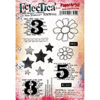 Paper Artsy Mags Woodcock Eclectica3 Cling Stamps emw001