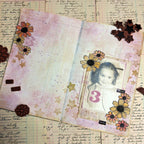Paper Artsy Mags Woodcock Eclectica3 Cling Stamps emw001 blooms journal