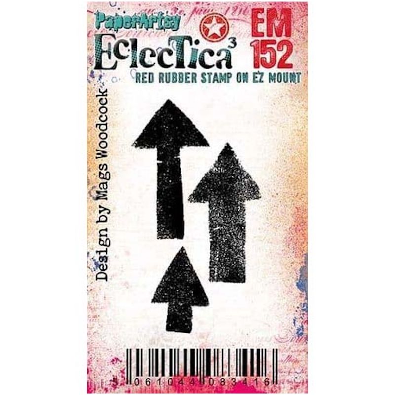 Paper Artsy Mags Woodcock Eclectica3 Mini Cling Stamp em152