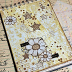 Paper Artsy Mags Woodcock Stencil ps506 stars