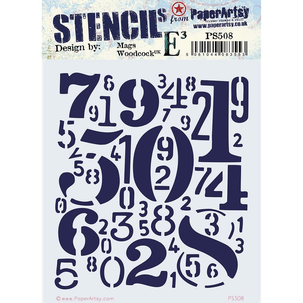 Paper Artsy Mags Woodcock Stencil ps508