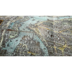 Paper Artsy Paris Map Printed Tissue pt14 paris