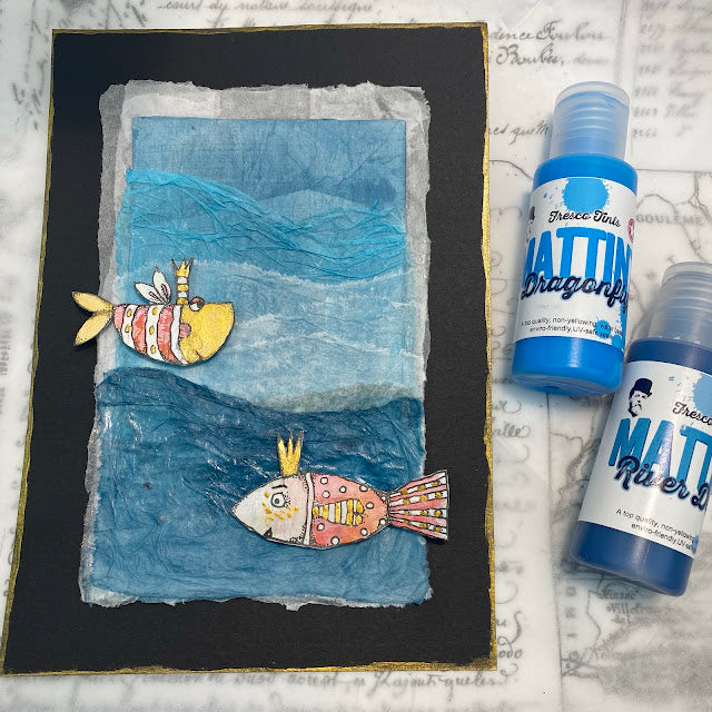 Paper Artsy River Deep Mattint Fresco Tint mt11 water