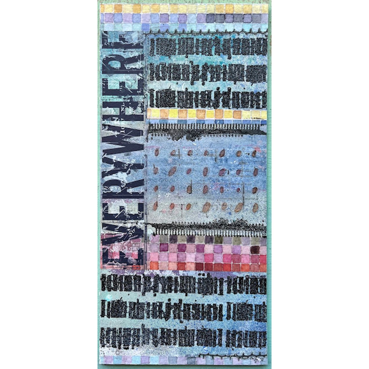 Paper Artsy Seth Apter Cling Stamps esa44 everywhere
