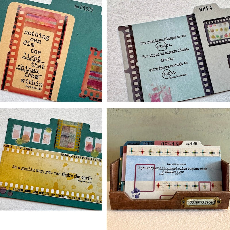 Paper Artsy Seth Apter Cling Stamps esa46 index