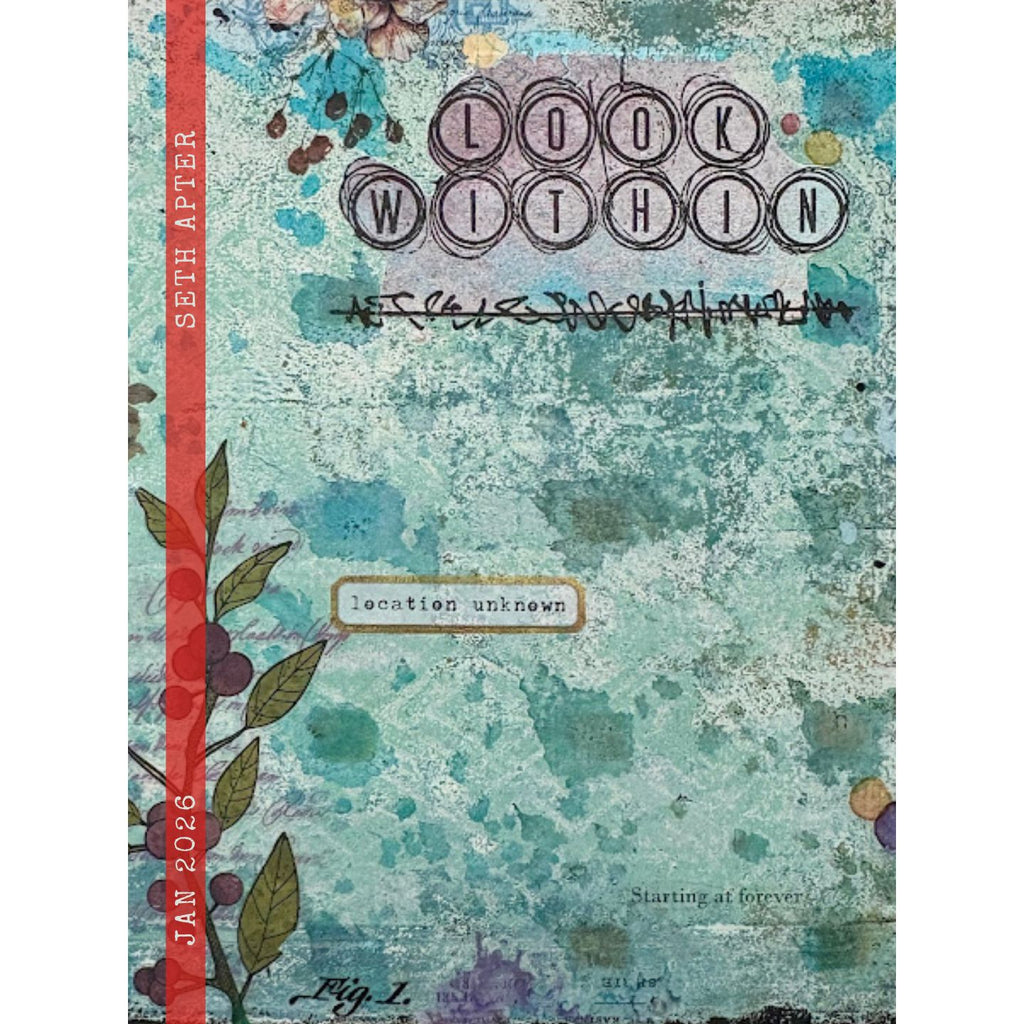 Paper Artsy Seth Apter Cling Stamps esa49 look within