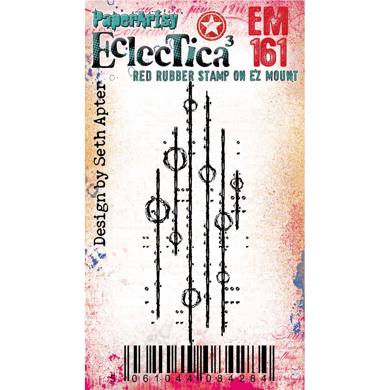 Paper Artsy Seth Apter Eclectica3 Mini 161 Cling Stamp em161