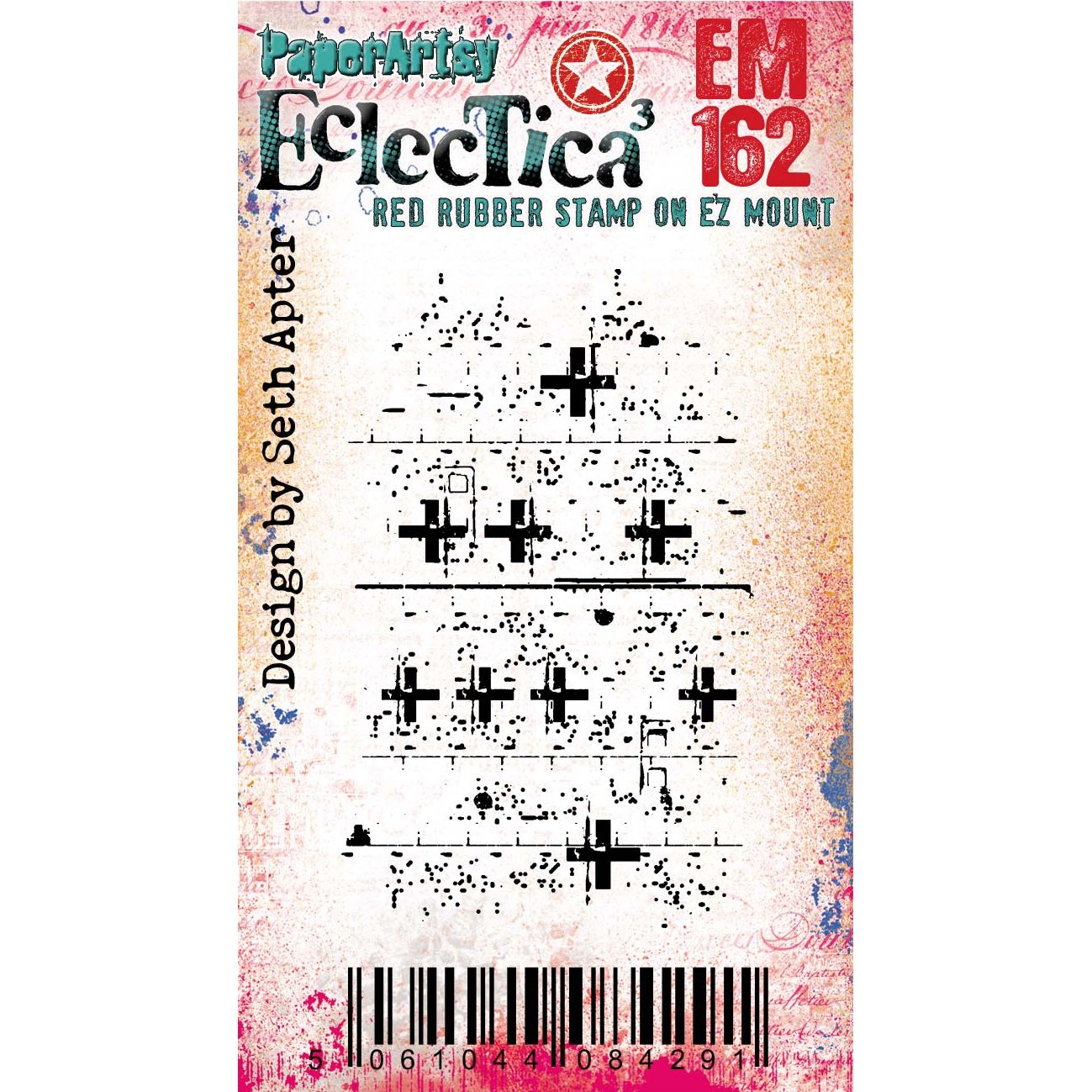 Paper Artsy Seth Apter Eclectica3 Mini 162 Cling Stamp em162