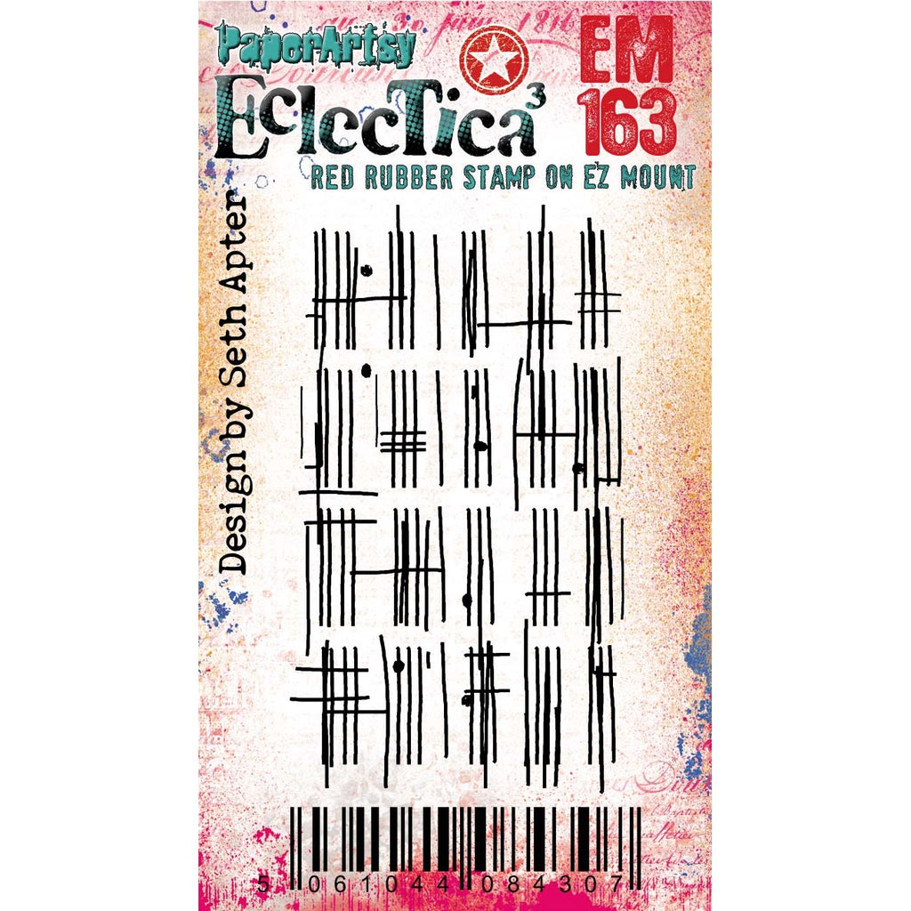 Paper Artsy Seth Apter Eclectica3 Mini 163 Cling Stamp em163