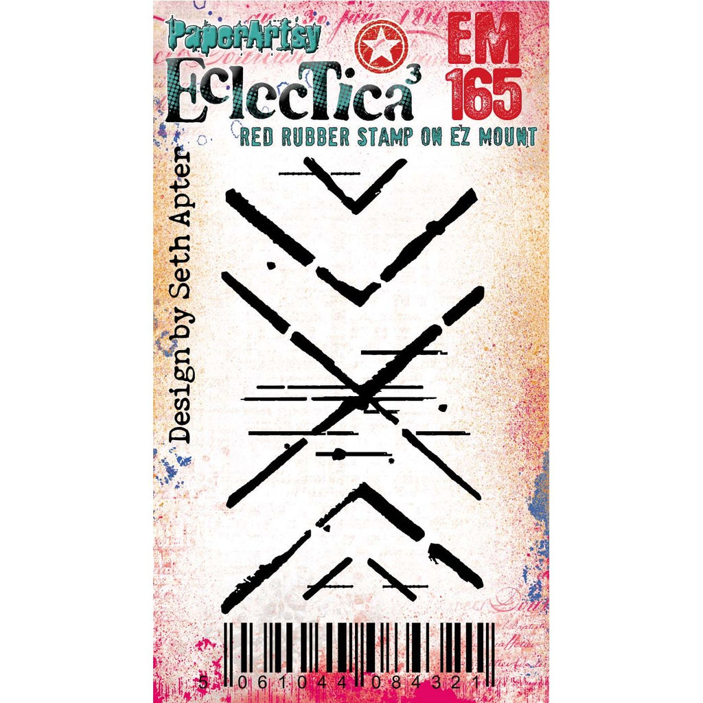 Paper Artsy Seth Apter Eclectica3 Mini 165 Cling Stamp em165