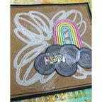 Paper Artsy Stencil ps447 joy