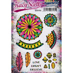 Paper Artsy Tracy Scott Cling Stamps ts096