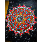 Paper Artsy Tracy Scott Cling Stamps ts098 mandala