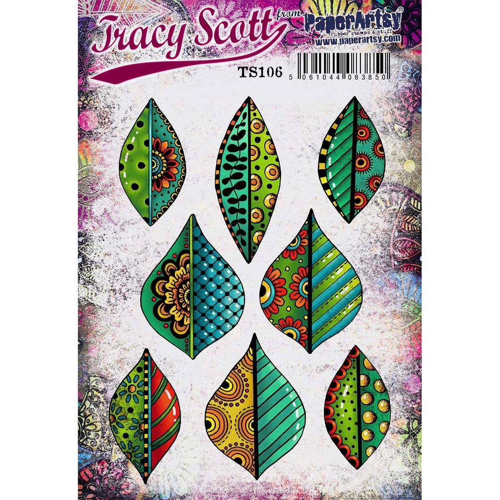Paper Artsy Tracy Scott Cling Stamps ts106
