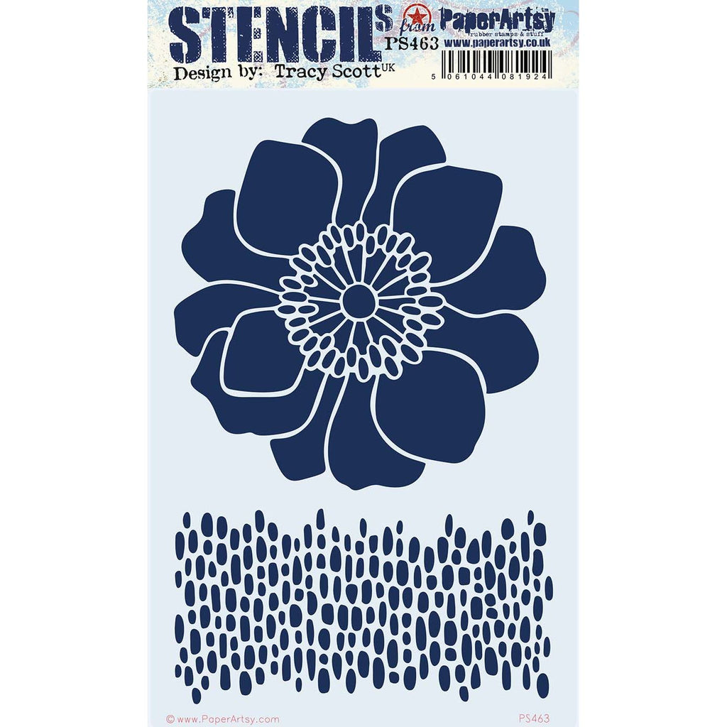 Paper Artsy Tracy Scott Large Stencil ps463
