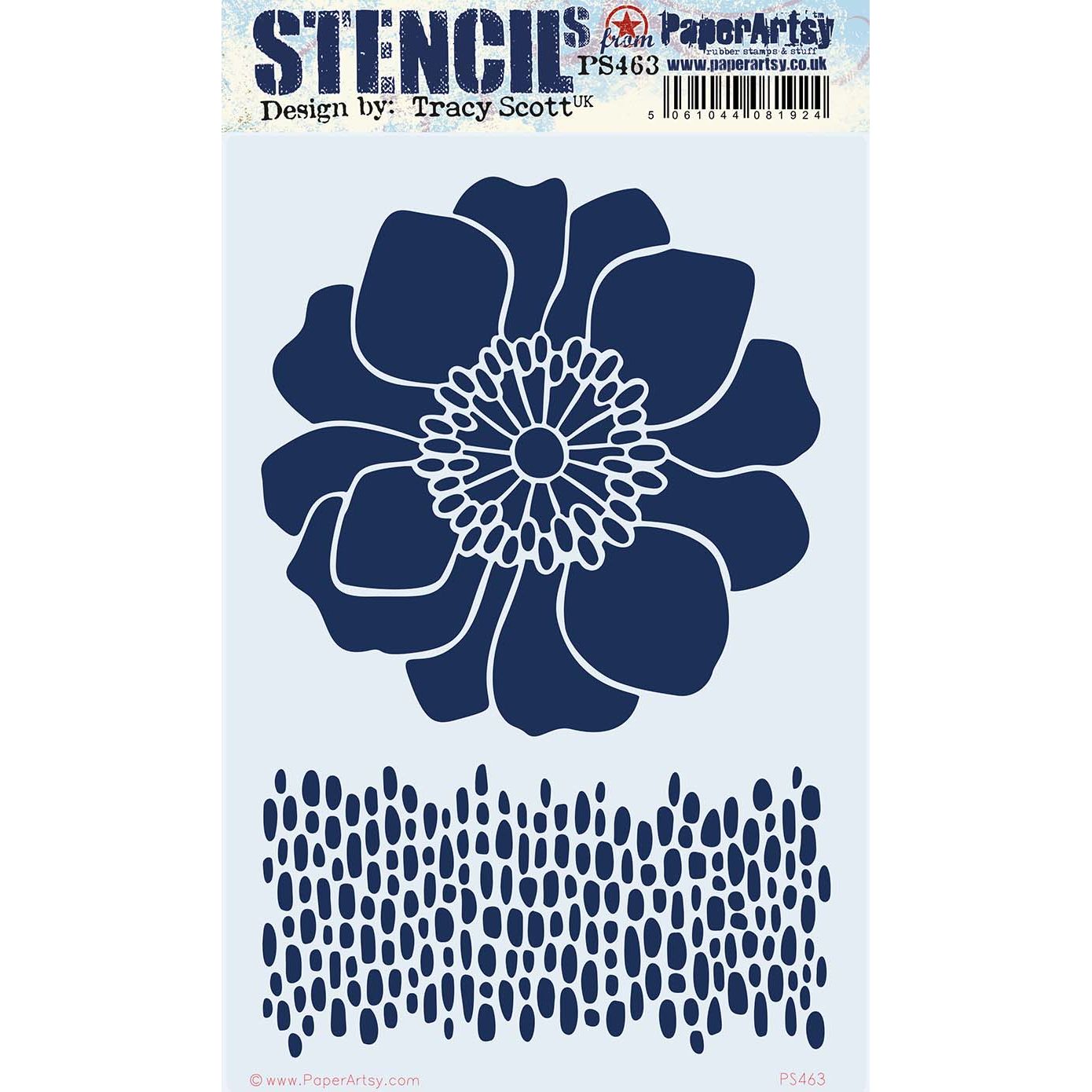 Paper Artsy Tracy Scott Large Stencil ps463