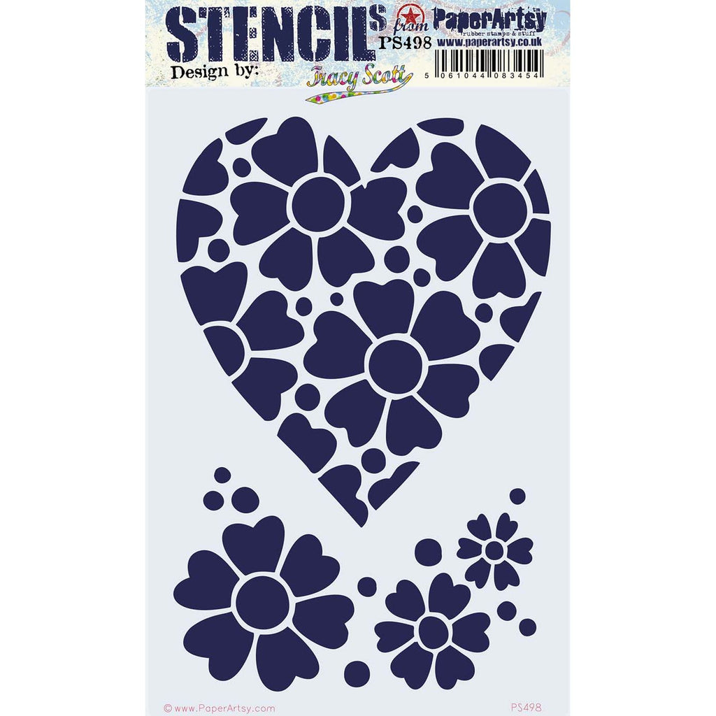 Paper Artsy Tracy Scott Large Stencil ps498