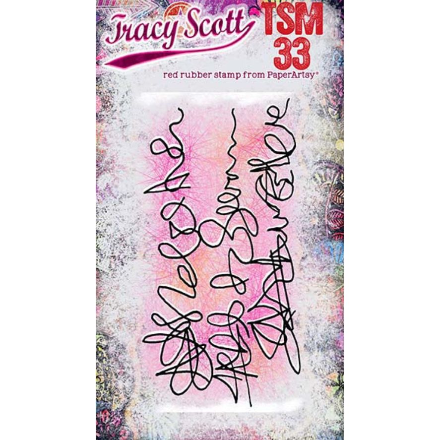 Paper Artsy Tracy Scott Mini Cling Stamps tsm33
