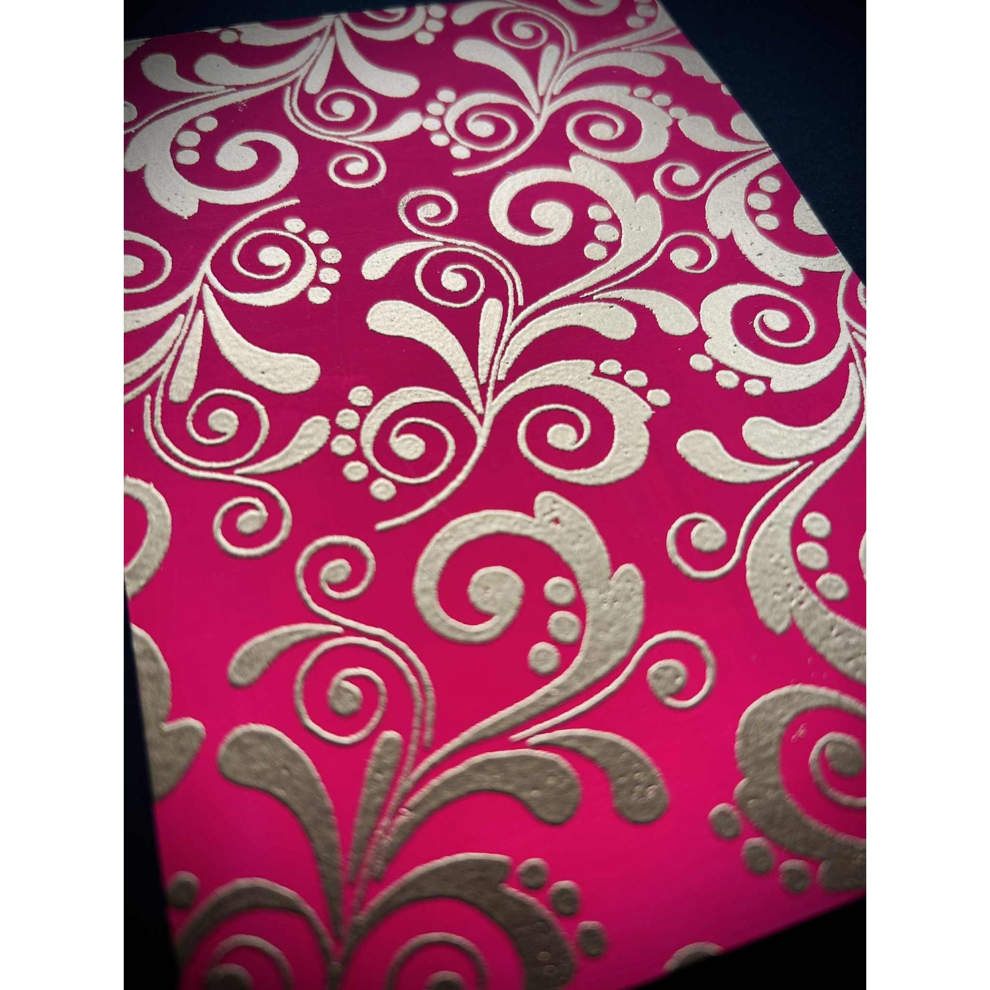 Paper Artsy Tracy Scott Mini Cling Stamps tsm34 flourish