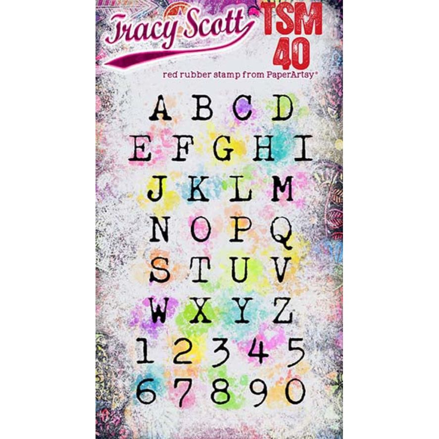 Paper Artsy Tracy Scott Mini Cling Stamps tsm40
