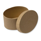 Papier Mache Oval Box 01pmb