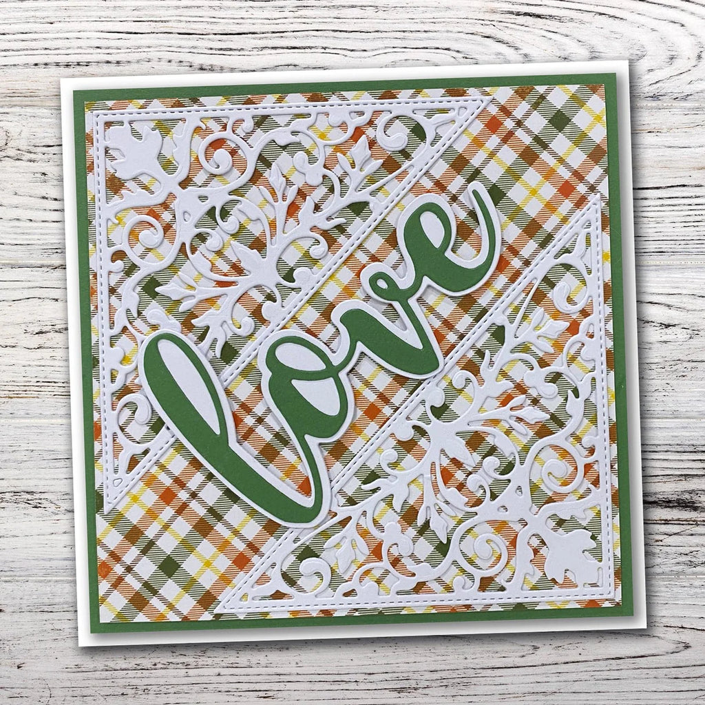 Paper Rose AUTUMN PLAID 6x6 Paper Pack 20282 love