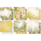 Paper Rose Bees and Butterflies 6x6 Paper 33558 sheets