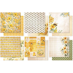 Paper Rose Bees and Butterflies Basics 12x12 Paper 33561 sheets