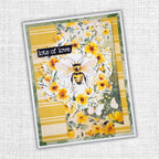 Paper Rose Bees and Butterflies Embossed Die Cuts 33585 lots of love