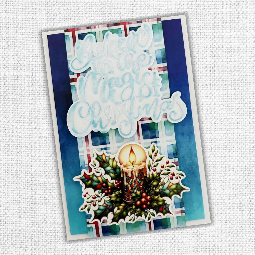Paper Rose Believe In The Magic of Christmas Dies 32463