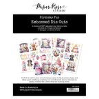 Paper Rose Birthday Fun Embossed Die Cuts 33306