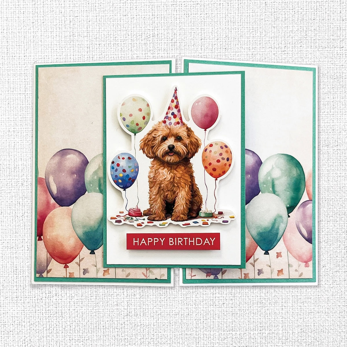 Paper Rose Birthday Fun Embossed Die Cuts 33306 birthday