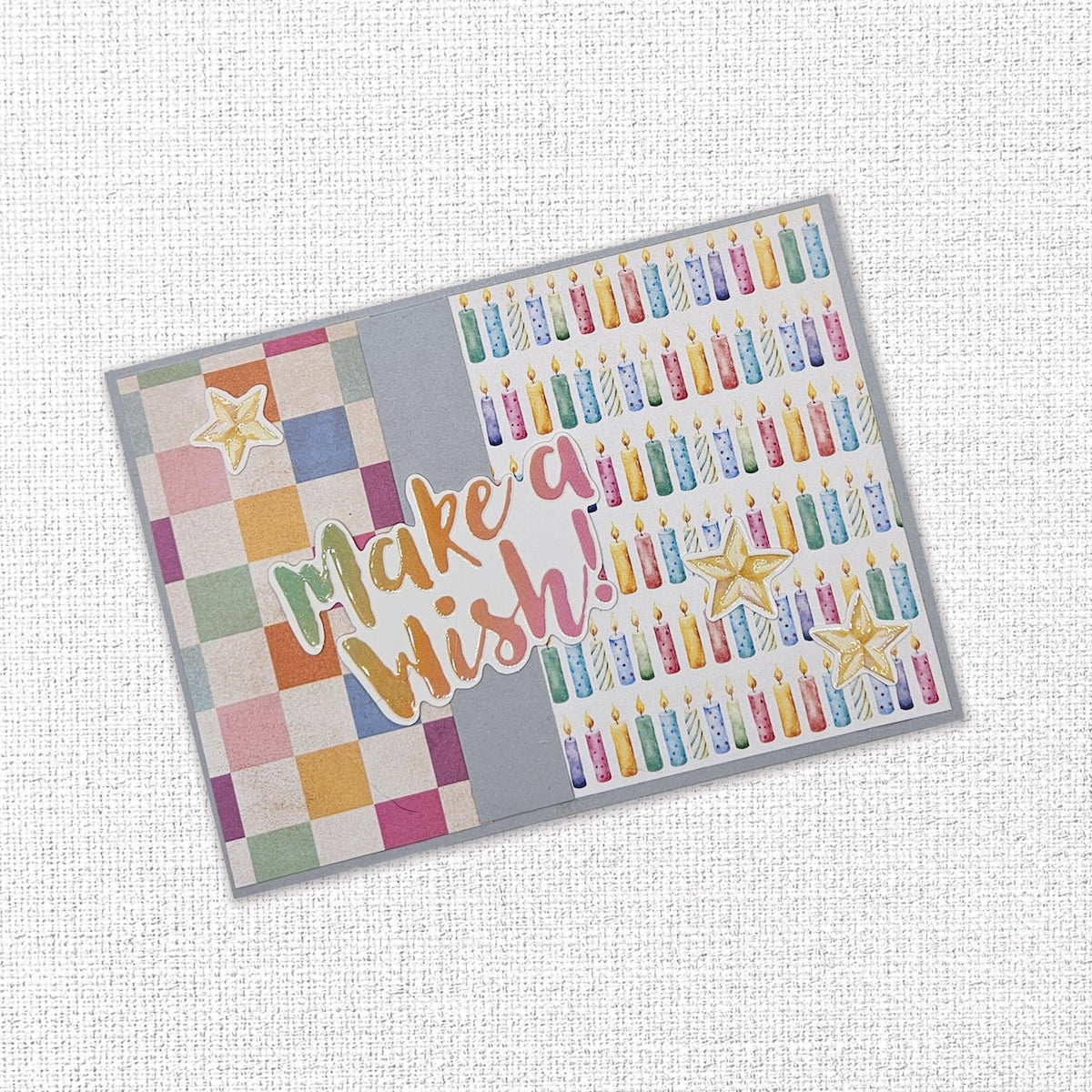 Paper Rose Birthday Fun Embossed Die Cuts 33306 candles