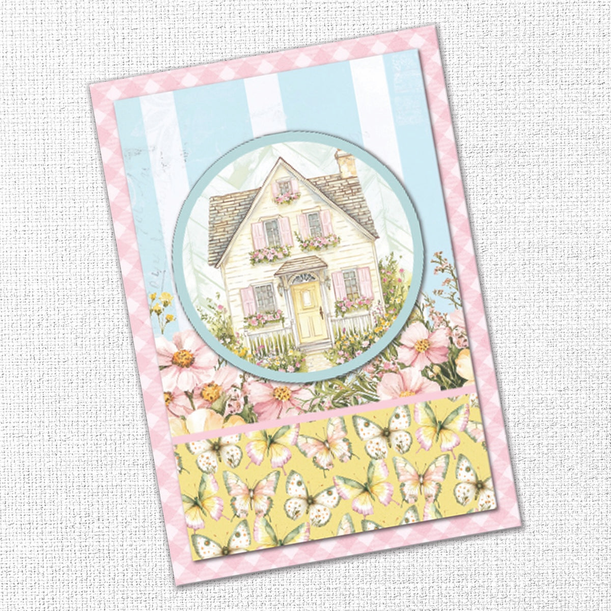 Paper Rose Bunny Hollow Basics 6x6 Paper Collection 36211 house