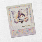 Paper Rose Butterfly Gnomes Embossed Die Cuts 34851 best wishes