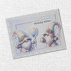Paper Rose Butterfly Gnomes Embossed Die Cuts 34851 wishes