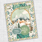 Paper Rose Campfire Tales 6x6 Paper 36730 happy camper