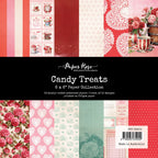 Paper Rose Candy Treats 6x6 Paper 33402