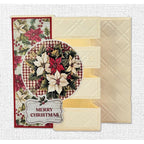 Paper Rose Christmas Holly 6x6 Paper 35115 floral